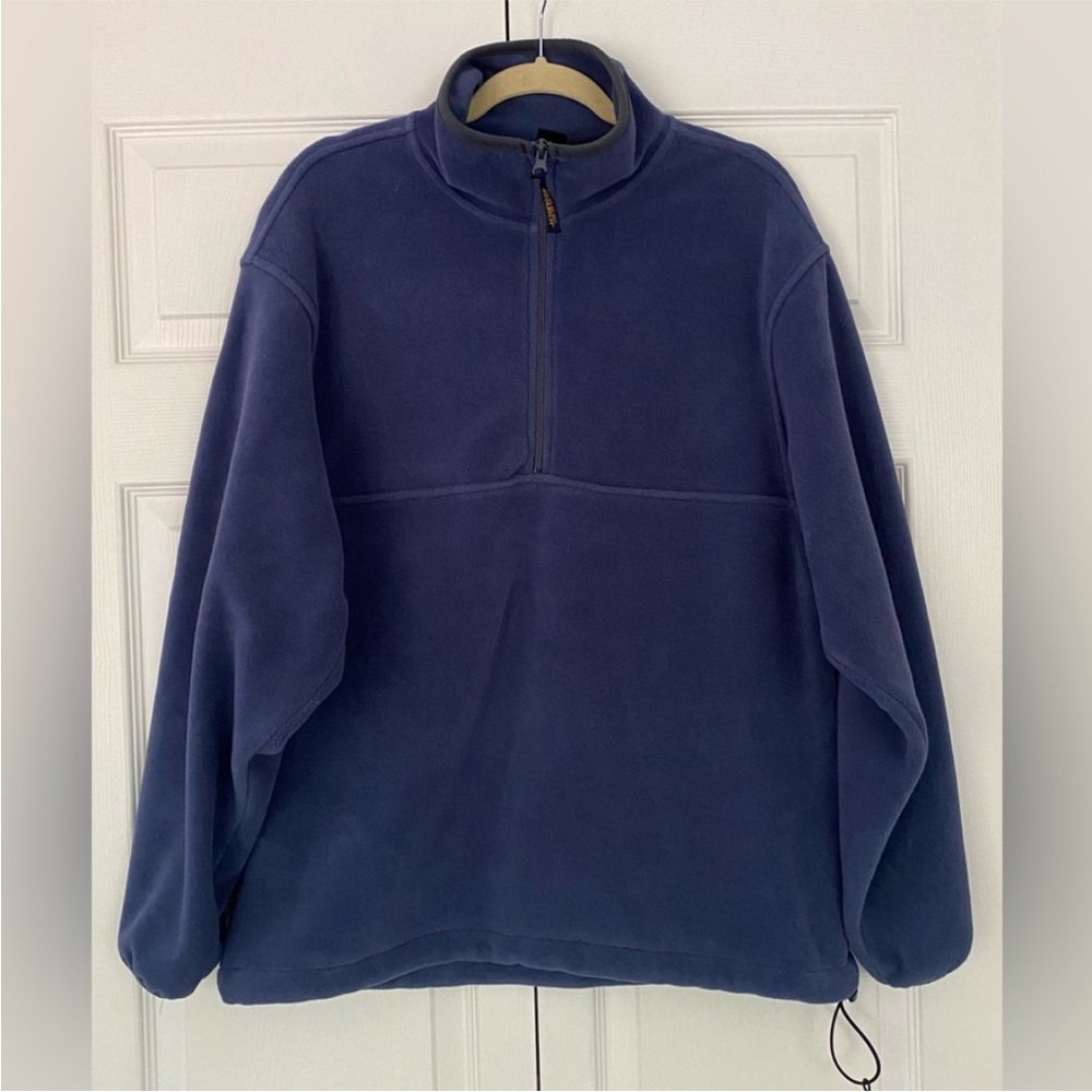 Woolrich Men’s Jacket 1/4 Zip Fleece Pullover Top Jacket Size Medium
